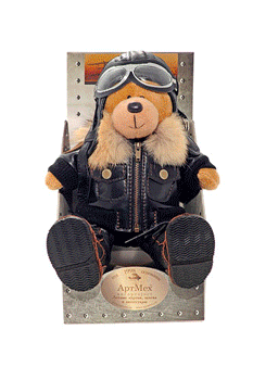 Необычный сувенир медведь пилот авиа