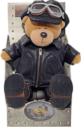 Необычный подарок сувенир подарок медведь ретро пилот автомобиля